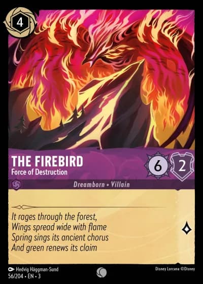 The Firebird - Force of Destruction #56/204 — Into the Inklands