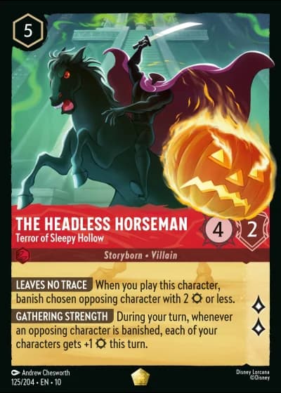 The Headless Horseman - Terror of Sleepy Hollow #125/204 — Whispers in the Well