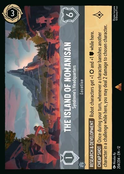 The Island of Nomanisan - Syndrome's Headquarters #204/257 — Wilds Unknown