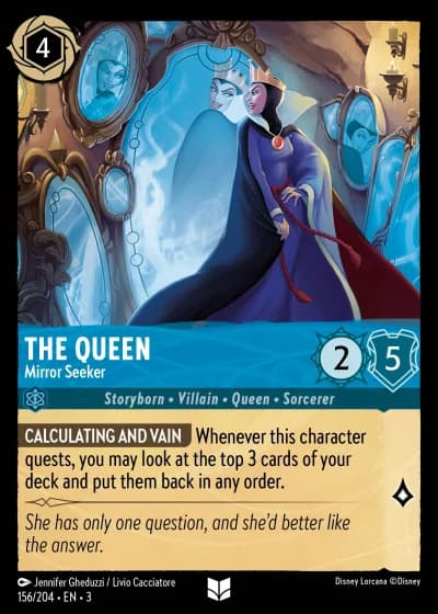 The Queen - Mirror Seeker #156/204 — Into the Inklands