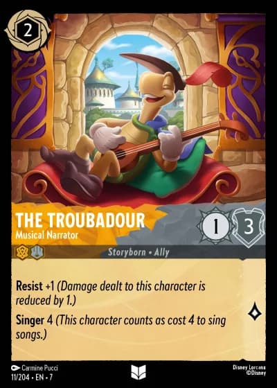 The Troubadour - Musical Narrator #11/204 — Archazia's Island