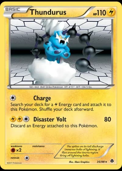 Thundurus #35/98 — Emerging Powers