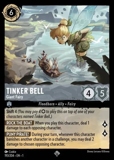 Tinker Bell - Giant Fairy #193/204 — The First Chapter