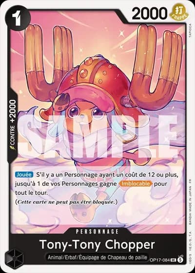 Tony-Tony Chopper (OP17-084) — Les Guerriers les Plus Puissants au Monde (OP17)