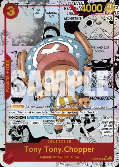 Tony Tony.Chopper (EB01-006) (Manga Rare) (Reprint) — One Piece The Best (PRB01)