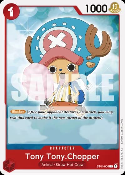 Tony Tony.Chopper (ST01-006) (Reprint) — One Piece The Best (PRB01)