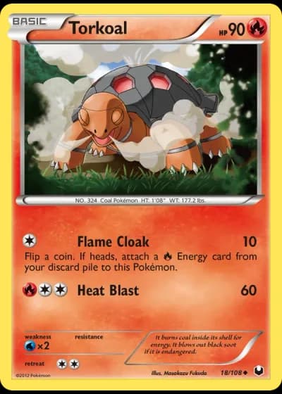 Torkoal #18/108 — Dark Explorers