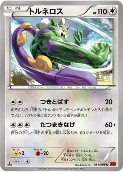 Tornadus #81/96 — Rising Fist
