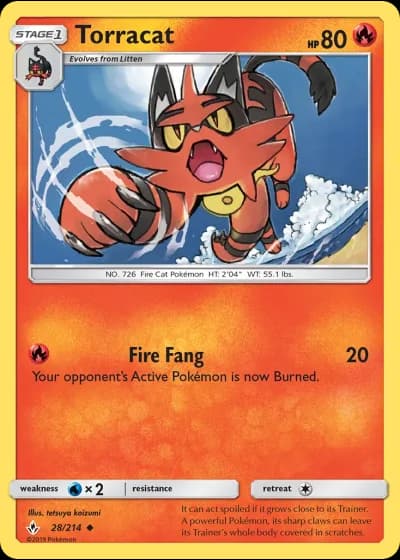 Torracat #28/214 — Unbroken Bonds