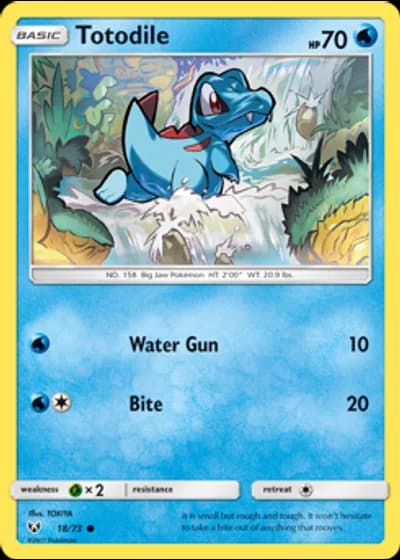 Totodile #18/73 — Shining Legends