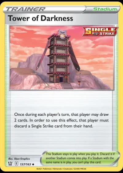 Tower of Darkness #137/163 — Battle Styles