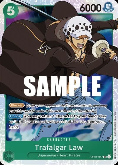 Trafalgar Law (OP01-047) — Romance Dawn (OP01)