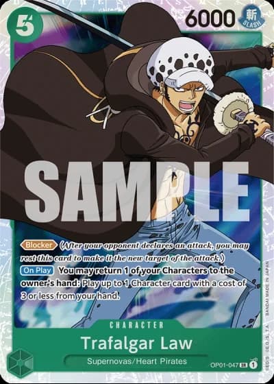 Trafalgar Law (OP01-047) (Reprint) — One Piece The Best (PRB01)