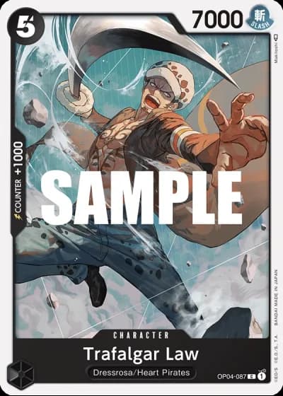 Trafalgar Law (OP04-087) — Kingdoms of Intrigue (OP04)