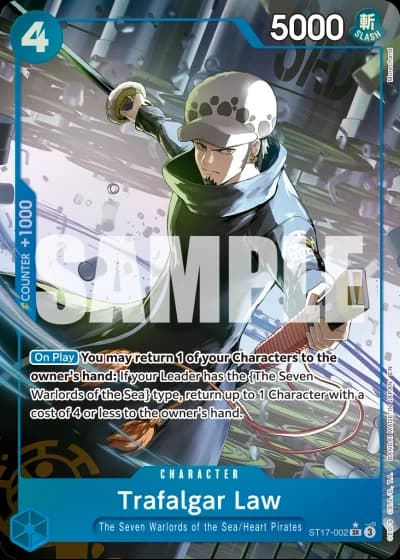 Trafalgar Law (ST17-002) (Alternative Art) — One Piece Card The Best Vol.2(PRB02)