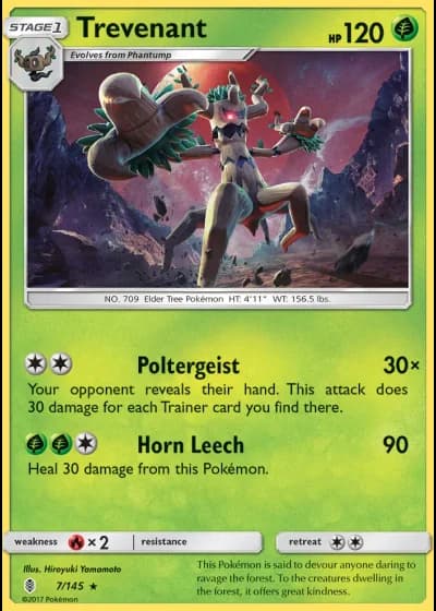 Trevenant #7/145 — Guardians Rising