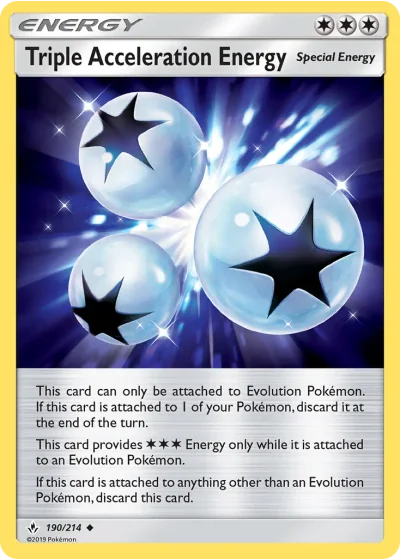 Triple Acceleration Energy #190/214 — Unbroken Bonds