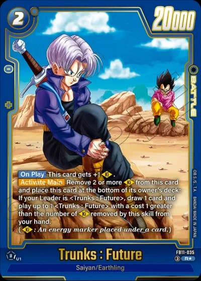 Trunks : Future (Alternative Art) FB11-035 — Brightness of Hope (FB11)