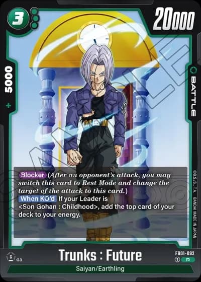 Trunks : Future FB01-092 — Awakened Pulse (FB01)