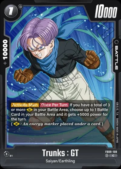 Trunks : GT FB09-108 — Dual Evolution (FB09)