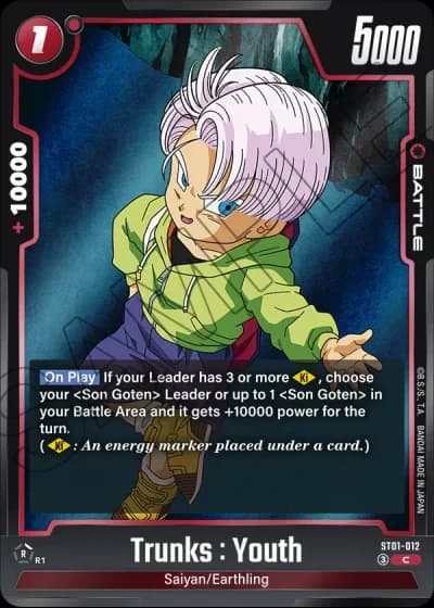 Trunks : Youth ST01-012 — Story Booster 01 (ST01)