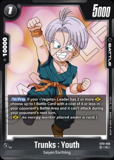 Trunks : Youth ST01-056 — Story Booster 01 (ST01)