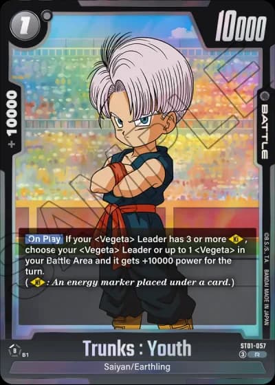 Trunks : Youth ST01-057 — Story Booster 01 (ST01)
