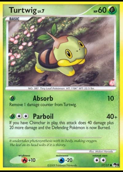 Turtwig #17/17 — POP Series 9