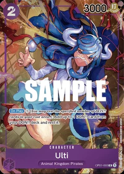 Ulti (OP01-093) (Alternative Art) — Romance Dawn (OP01)