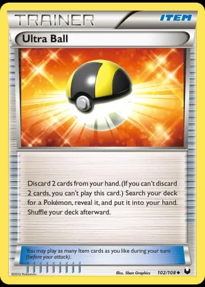 Ultra Ball #102/108 — Dark Explorers