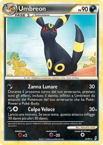 Umbreon #22/95 — Richiamo delle Leggende