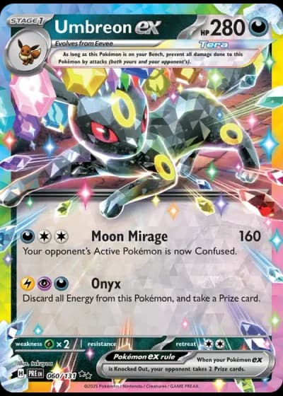 Umbreon ex #060/131 — Prismatic Evolutions