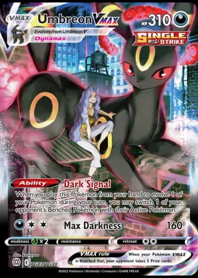 Umbreon VMAX TG23 — Trainer Gallery (Brilliant Stars)