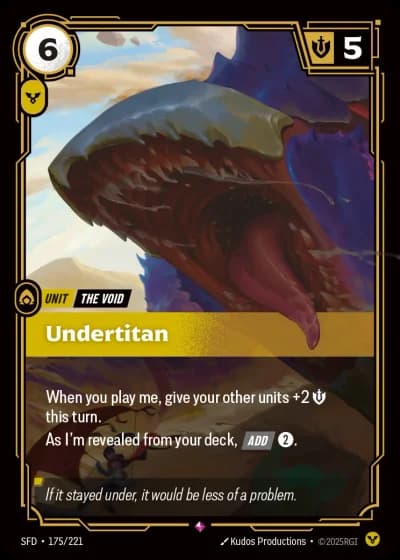 Undertitan #175/303 — Spiritforged