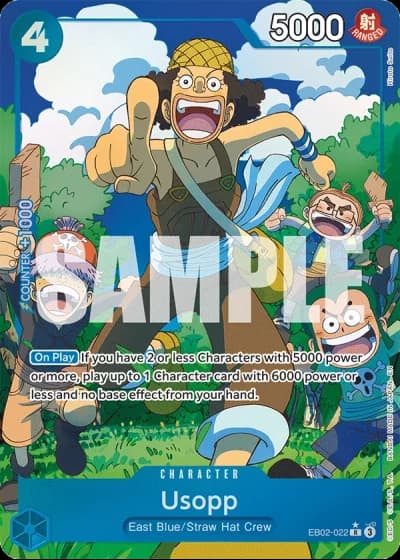 Usopp (EB02-022) (Alternative Art) — Anime 25th Collection (EB02)