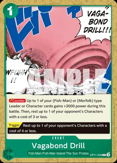 Vagabond Drill (OP11-039) — A Fist of Divine Speed (OP11)