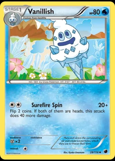 Vanillish #28/116 — Plasma Freeze