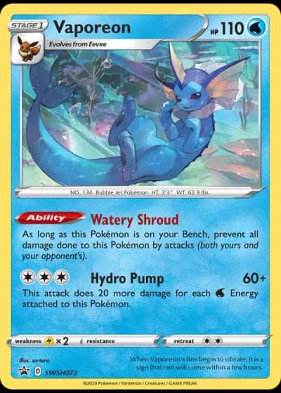 Vaporeon SWSH072