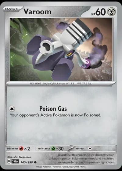 Varoom #140/198 — Scarlet & Violet