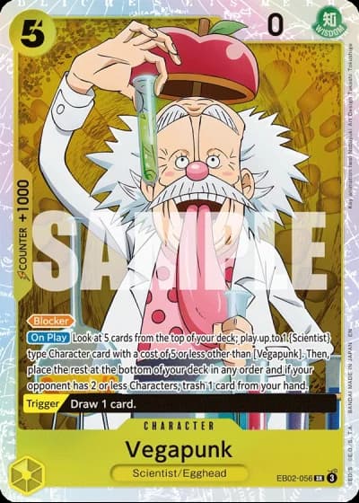 Vegapunk (EB02-056) — Anime 25th Collection (EB02)