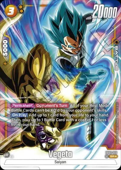 Vegeta (Alternative Art) FB02-133 — Blazing Aura (FB02)