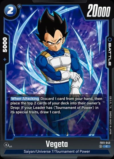 Vegeta FB11-043 — Brightness of Hope (FB11)