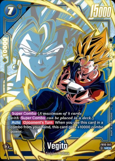 Vegito (Alternative Art) FB10-041 — Cross Force (FB10)