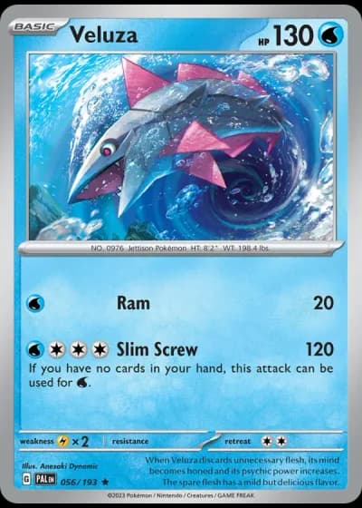 Veluza #056/193 — Paldea Evolved