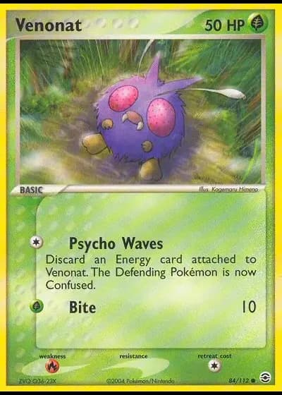 Venonat #84/112 — EX RossoFuoco e VerdeFoglia