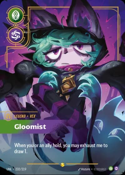 Vex, Gloomist #232/308 — Unleashed