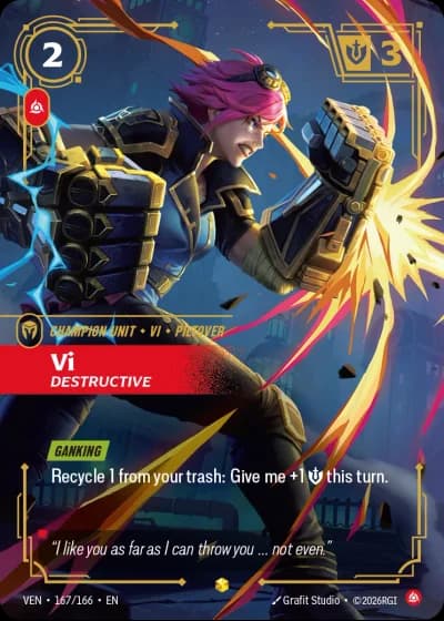 Vi, Destructive #167/248 — Vendetta