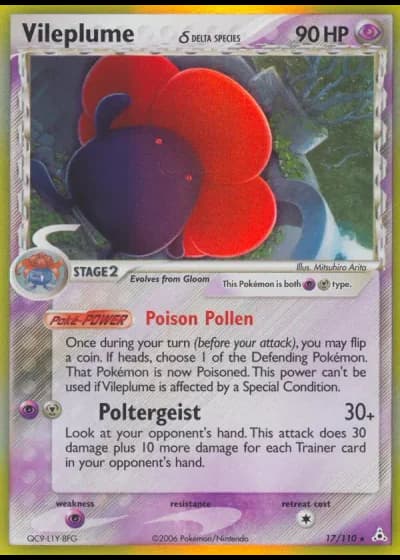 Vileplume #17/110 — Holon Phantoms