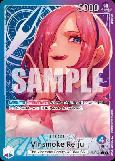 Vinsmoke Reiju (OP06-042) (Alternative Art) — Wings of the Captain (OP06)