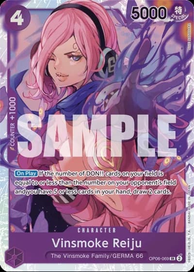 Vinsmoke Reiju (OP06-069) (Reprint) — One Piece The Best (PRB01)